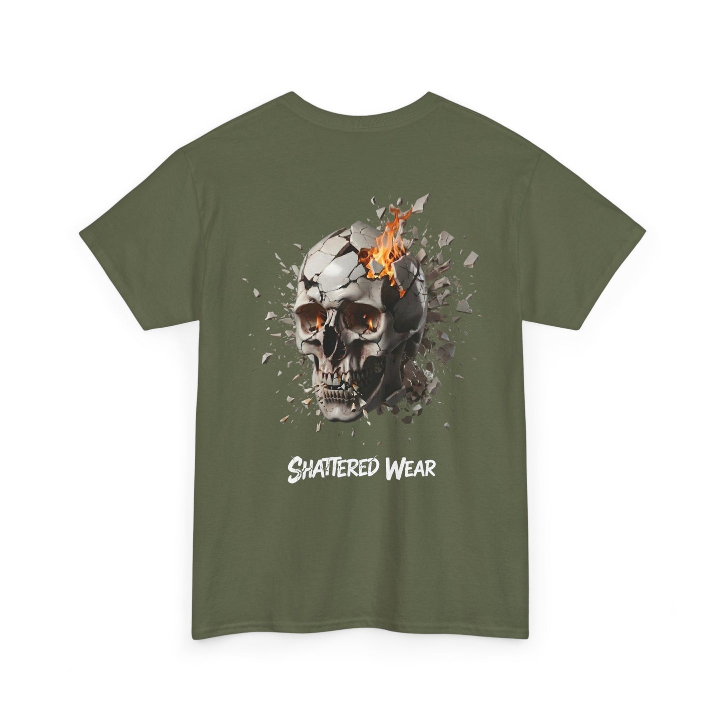Shattered Skull Wear Graphic Tee