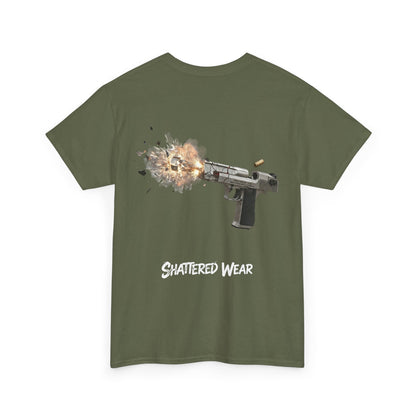 Shattered Pistol Wear Graphic Tee
