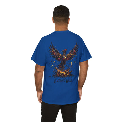 Shattered Gold Rising Phoenix Wear Graphic Tee
