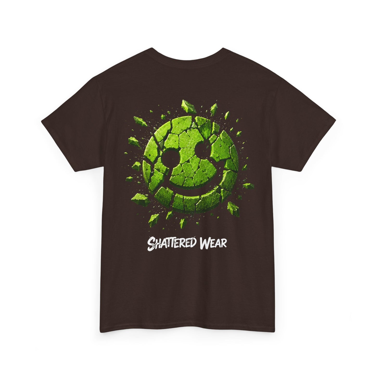 Shattered Wear Cracked Smiley Graphic Tee