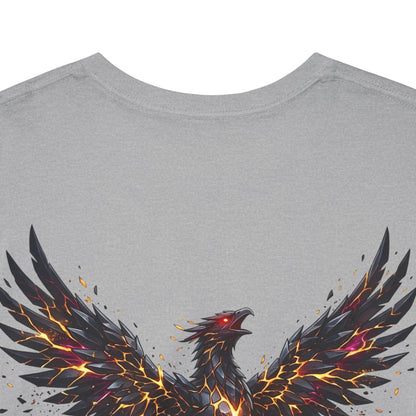 Shattered Gold Rising Phoenix Wear Graphic Tee