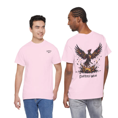 Shattered Gold Rising Phoenix Wear Graphic Tee