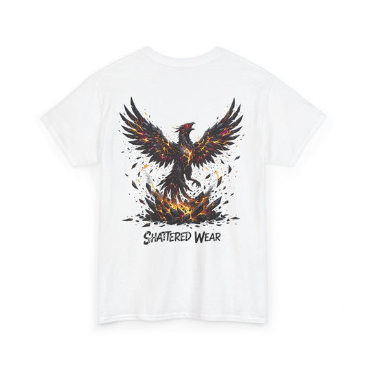 Shattered Gold Rising Phoenix Wear Graphic Tee