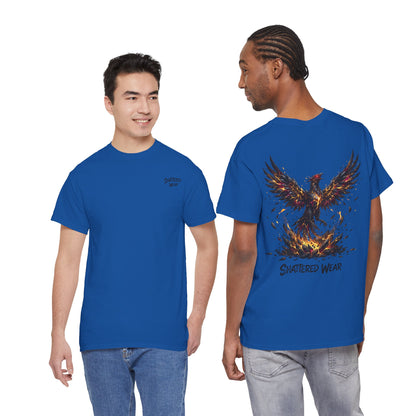 Shattered Gold Rising Phoenix Wear Graphic Tee
