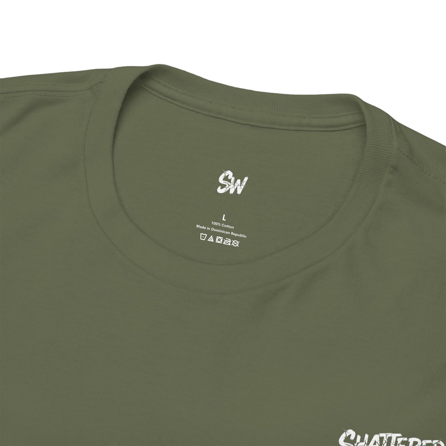 Shattered Wear Cracked Smiley Graphic Tee