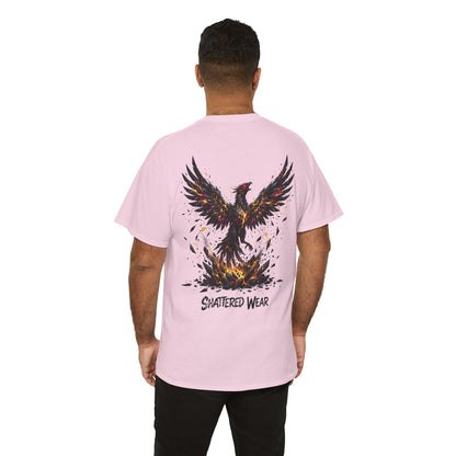 Shattered Gold Rising Phoenix Wear Graphic Tee