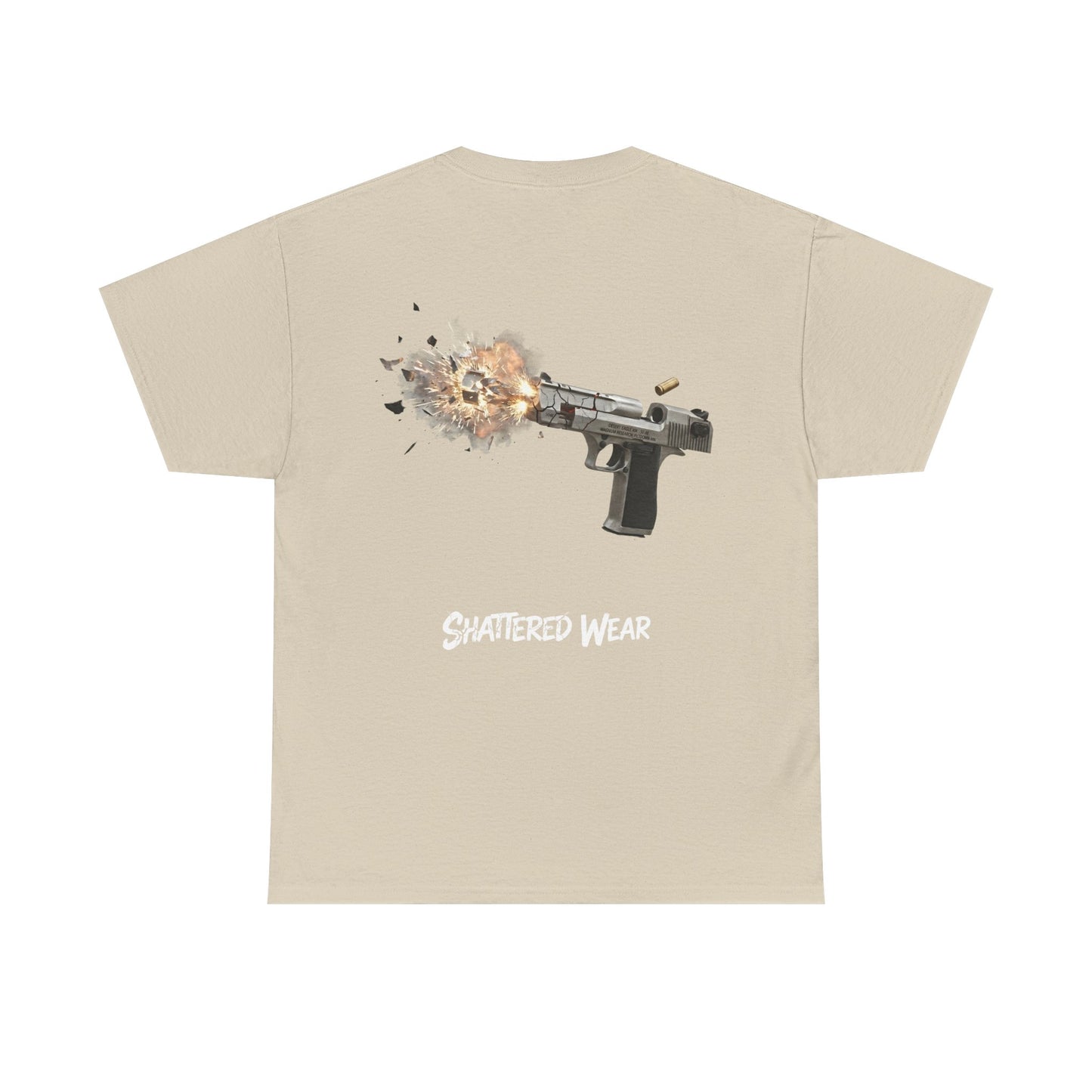 Shattered Pistol Wear Graphic Tee