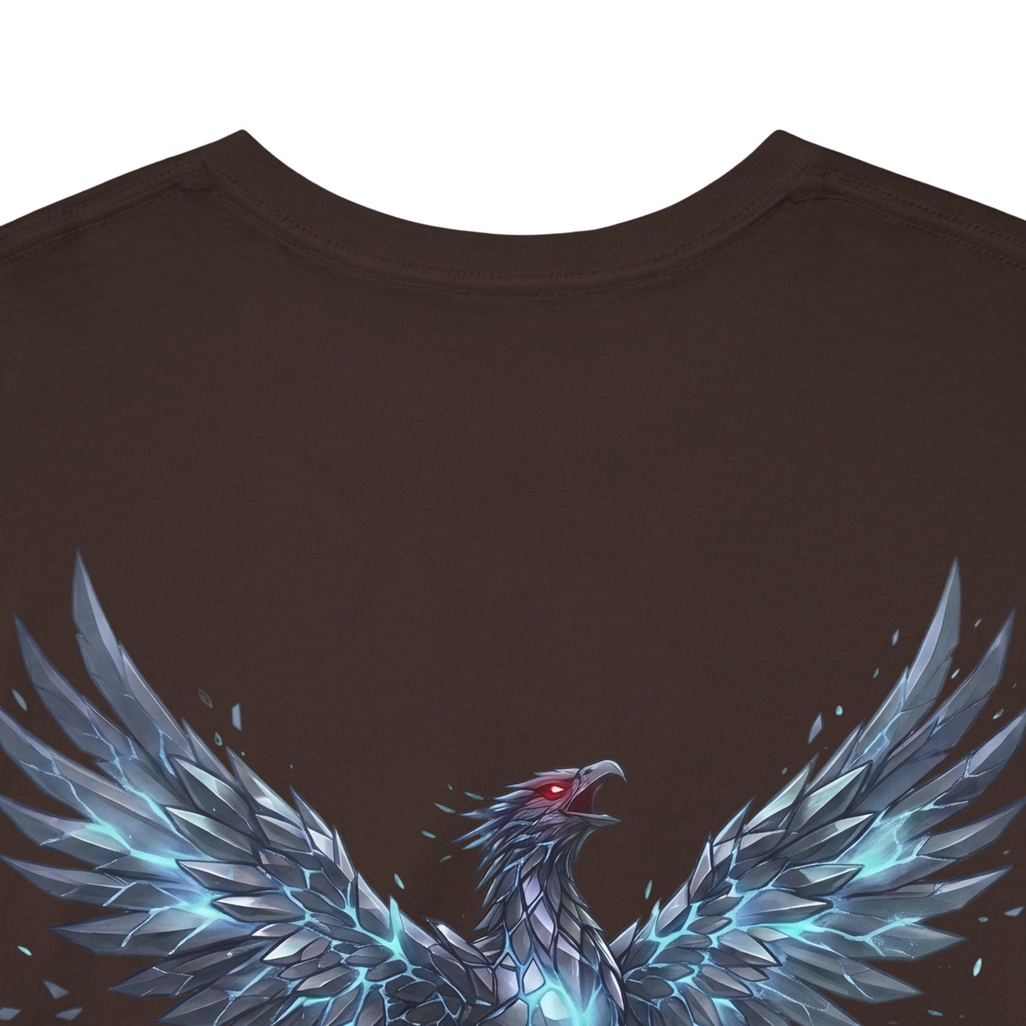 Shattered Blue Rising Phoenix Wear Graphic Tee