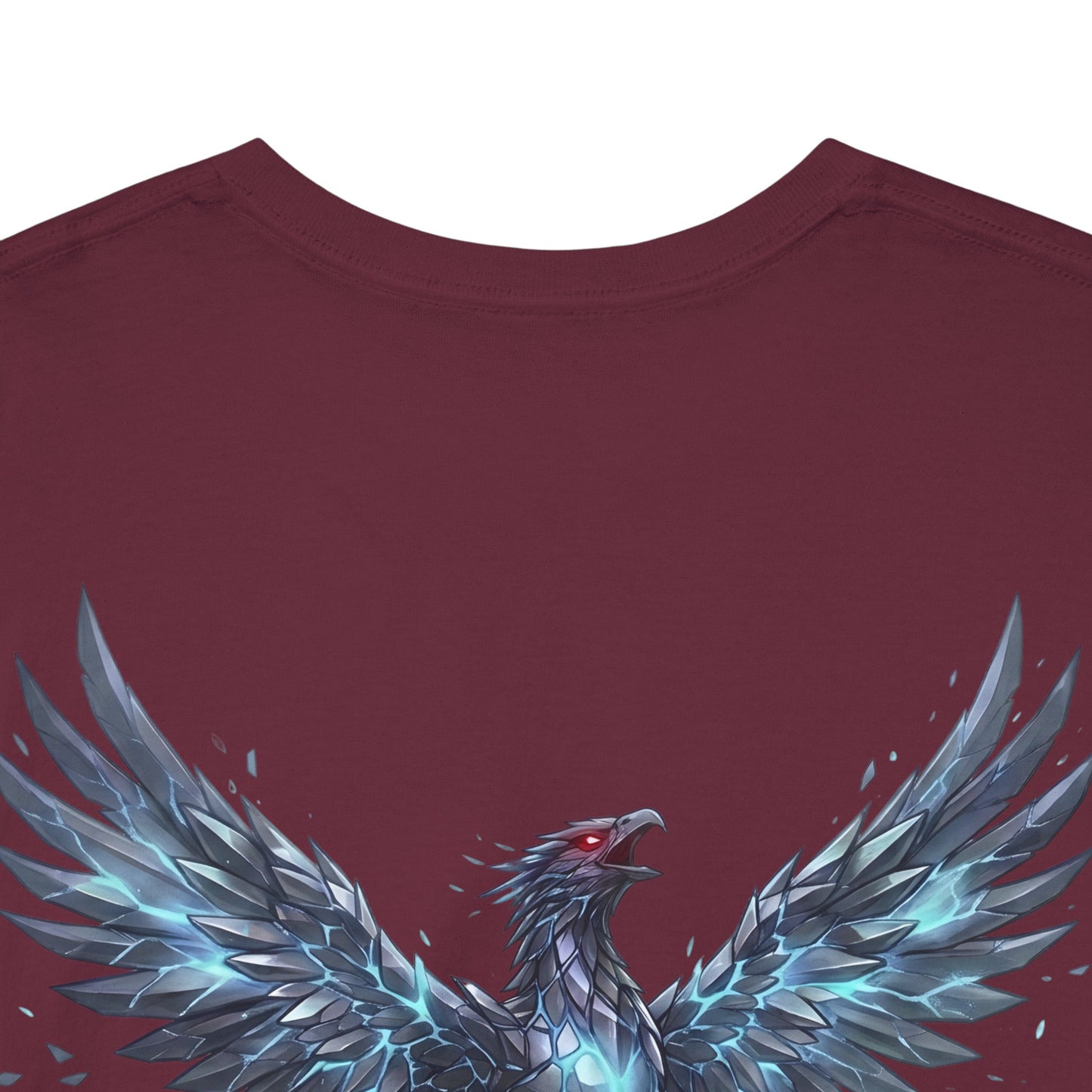 Shattered Blue Rising Phoenix Wear Graphic Tee