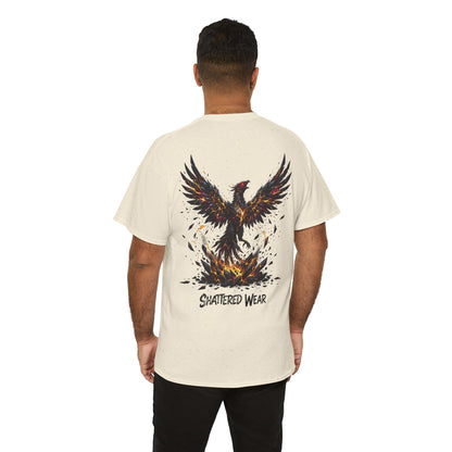 Shattered Gold Rising Phoenix Wear Graphic Tee