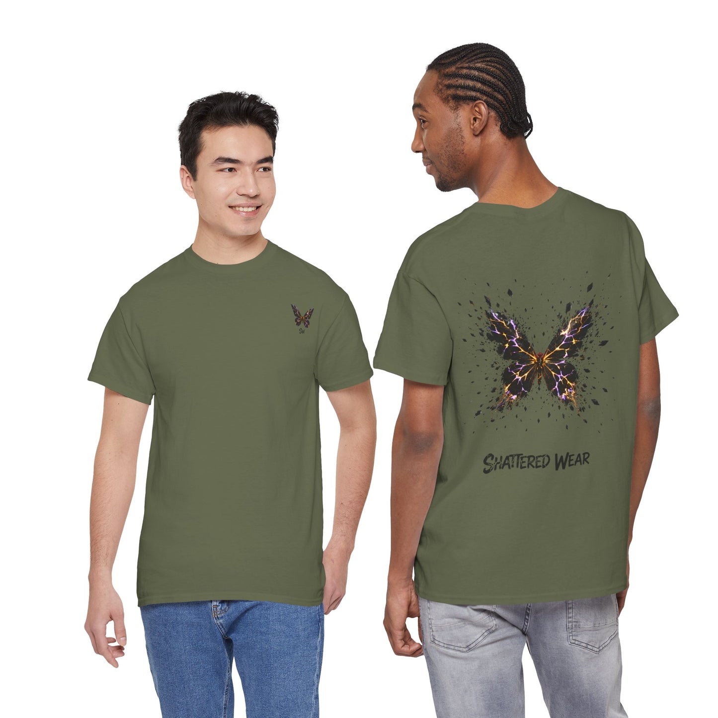 Shattered Butterfly Wear Graphic Tee