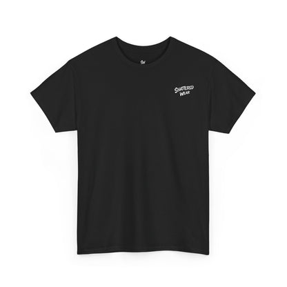 Shattered Wear Cracked Smiley Graphic Tee