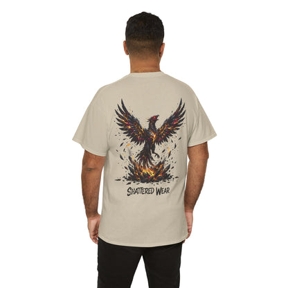 Shattered Gold Rising Phoenix Wear Graphic Tee