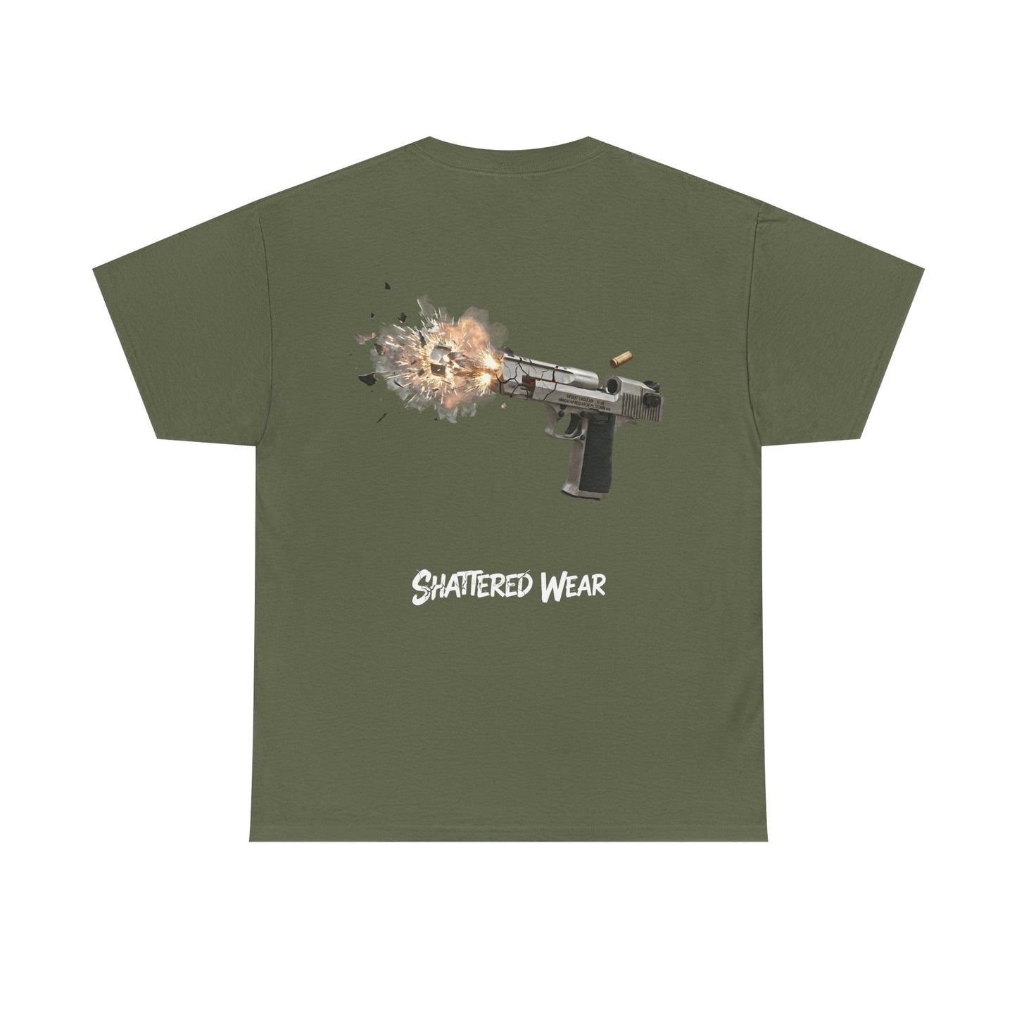 Shattered Pistol Wear Graphic Tee
