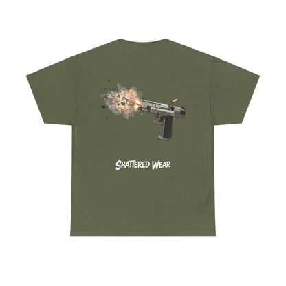 Shattered Pistol Wear Graphic Tee
