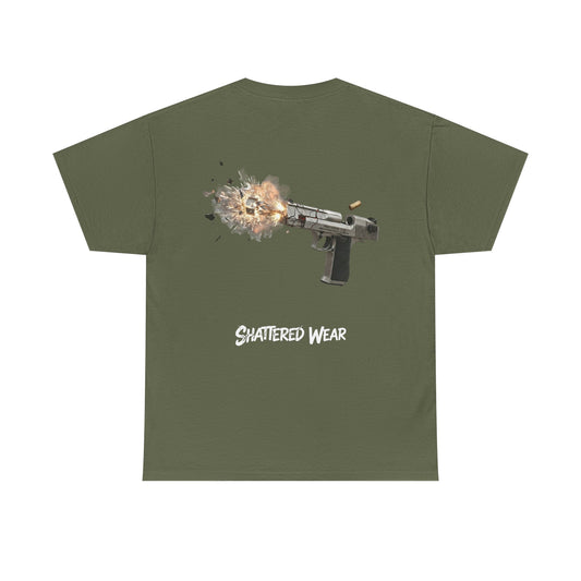 Shattered Pistol Wear Graphic Tee