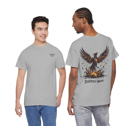 Shattered Gold Rising Phoenix Wear Graphic Tee