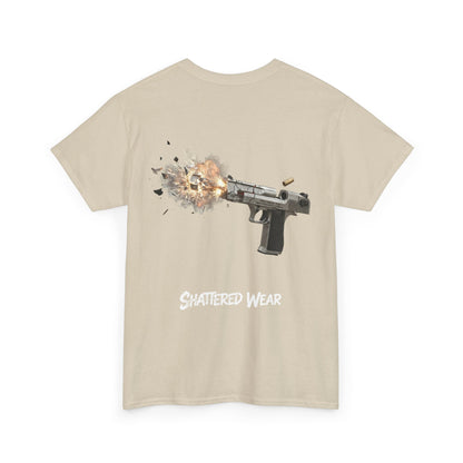 Shattered Pistol Wear Graphic Tee