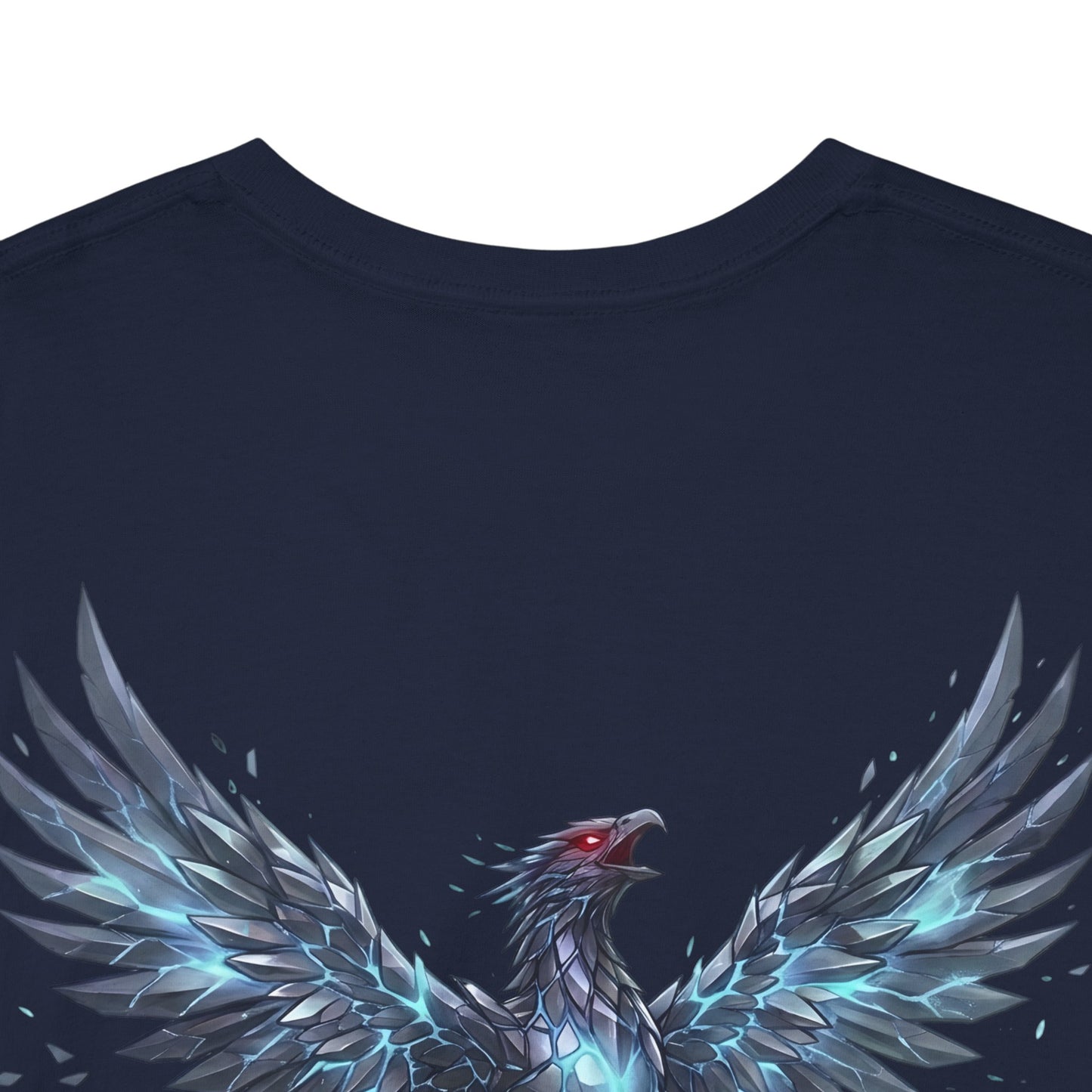 Shattered Blue Rising Phoenix Wear Graphic Tee