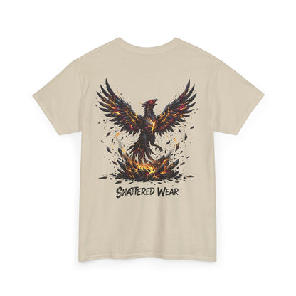 Shattered Gold Rising Phoenix Wear Graphic Tee