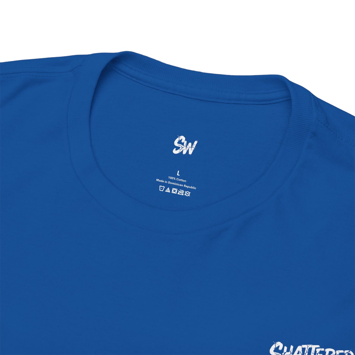 Shattered Wear Cracked Smiley Graphic Tee