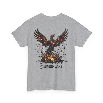 Shattered Gold Rising Phoenix Wear Graphic Tee