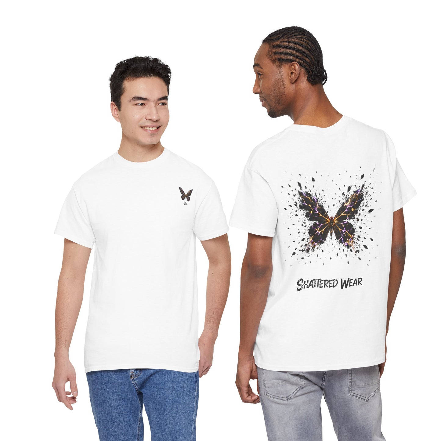 Shattered Butterfly Wear Graphic Tee