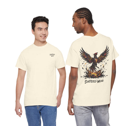 Shattered Gold Rising Phoenix Wear Graphic Tee
