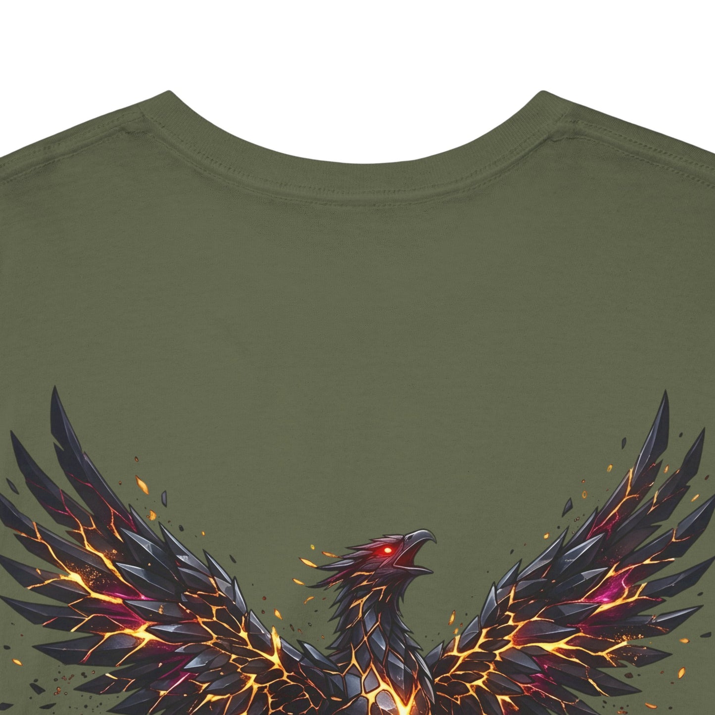 Shattered Gold Rising Phoenix Wear Graphic Tee