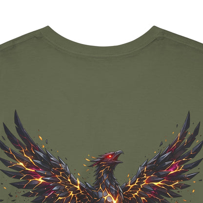 Shattered Gold Rising Phoenix Wear Graphic Tee