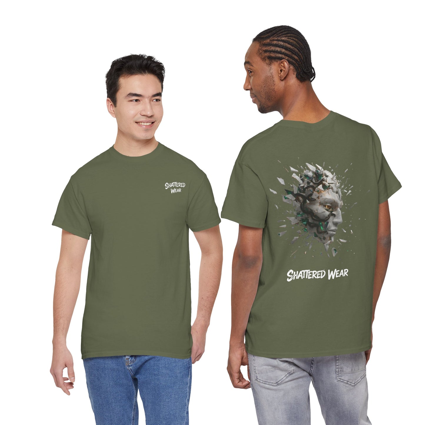Shattered Medusa Wear Graphic Tee