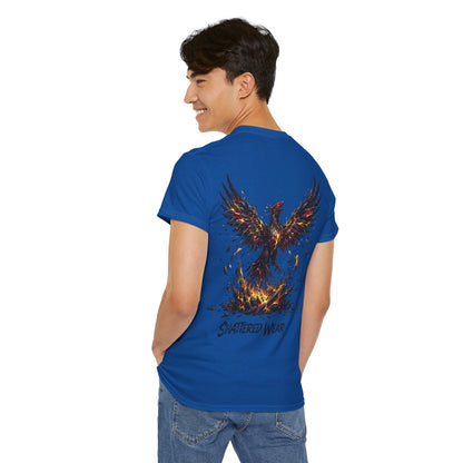 Shattered Gold Rising Phoenix Wear Graphic Tee