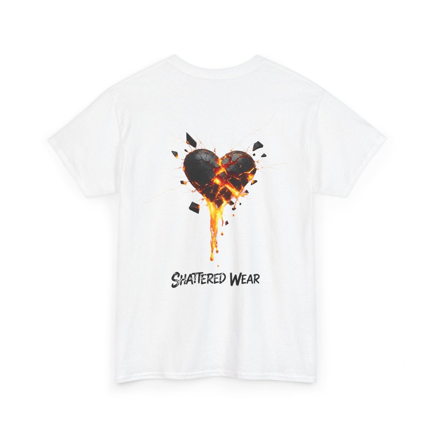 Shattered Black Heart Wear Graphic Tee