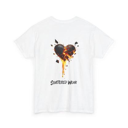 Shattered Black Heart Wear Graphic Tee