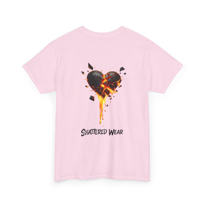 Shattered Black Heart Wear Graphic Tee