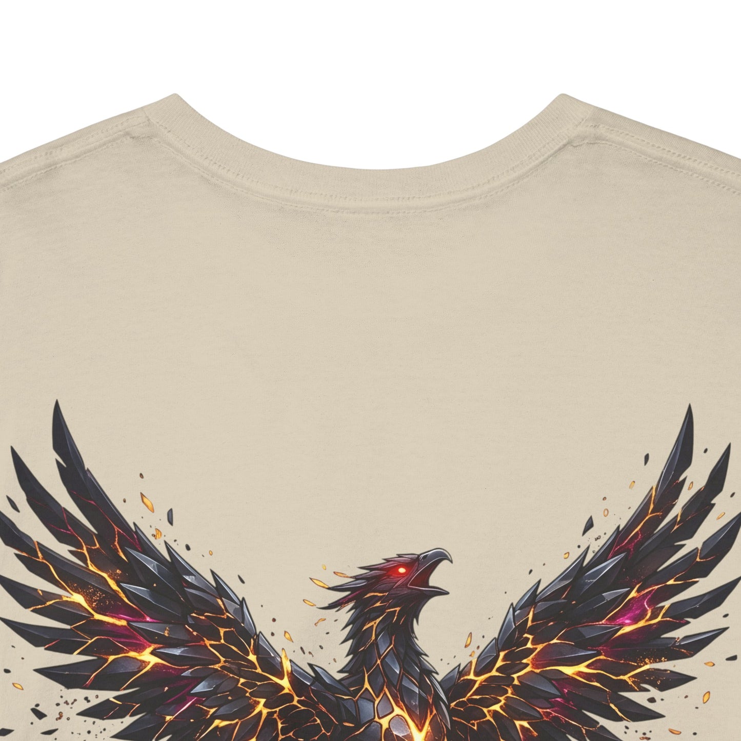 Shattered Gold Rising Phoenix Wear Graphic Tee