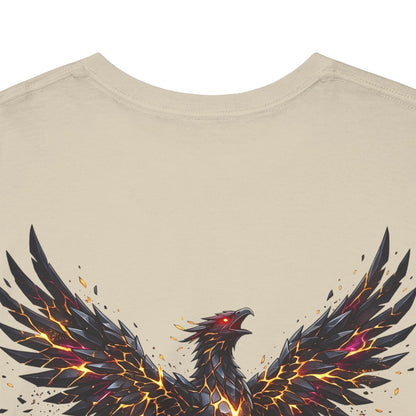 Shattered Gold Rising Phoenix Wear Graphic Tee