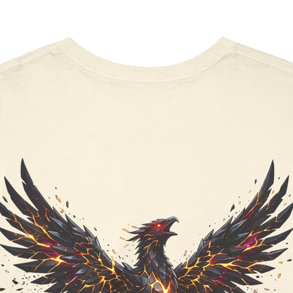 Shattered Gold Rising Phoenix Wear Graphic Tee