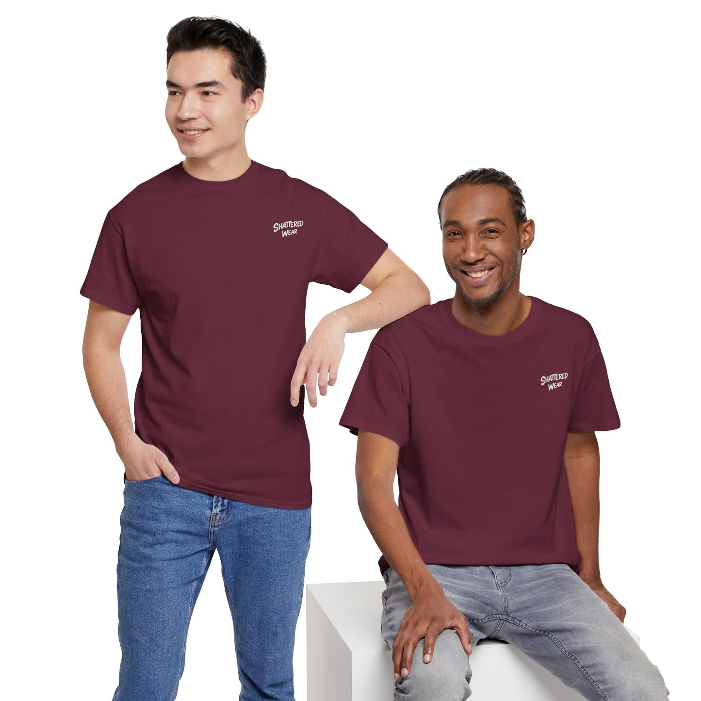 Shattered Blue Rising Phoenix Wear Graphic Tee