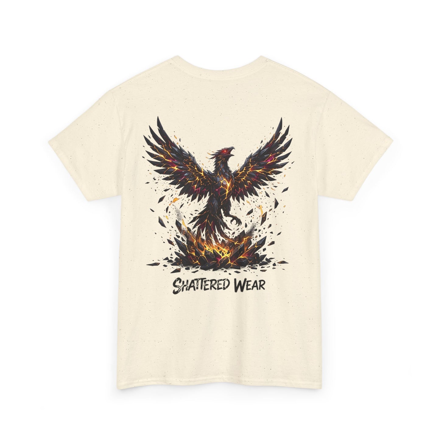 Shattered Gold Rising Phoenix Wear Graphic Tee