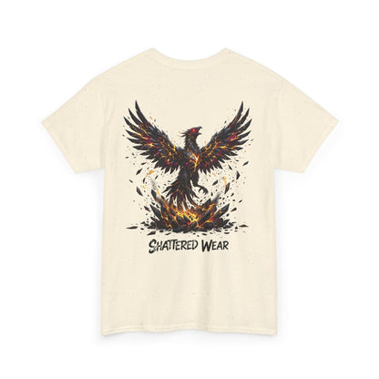 Shattered Gold Rising Phoenix Wear Graphic Tee
