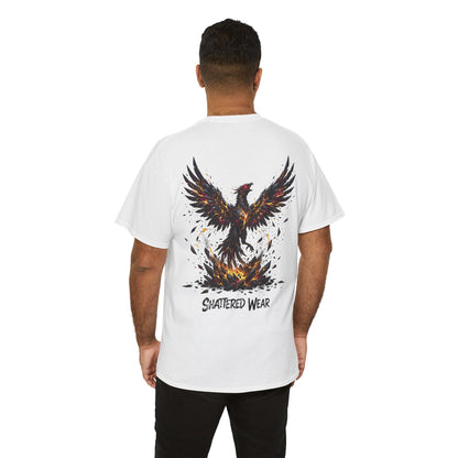 Shattered Gold Rising Phoenix Wear Graphic Tee