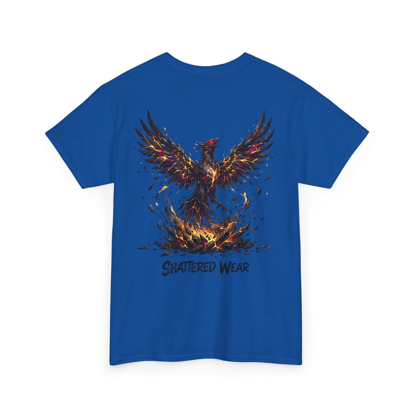 Shattered Gold Rising Phoenix Wear Graphic Tee