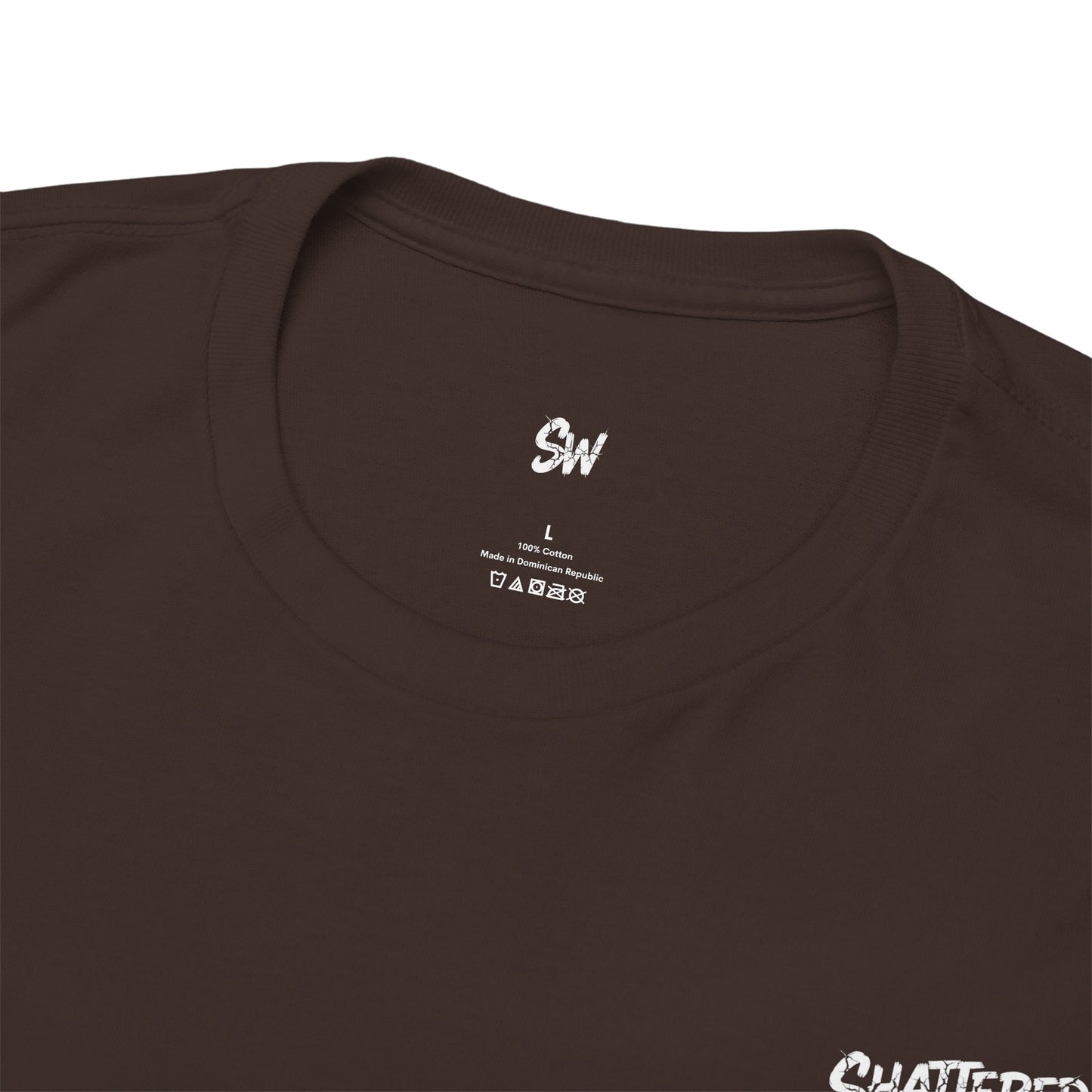 Shattered Wear Cracked Smiley Graphic Tee
