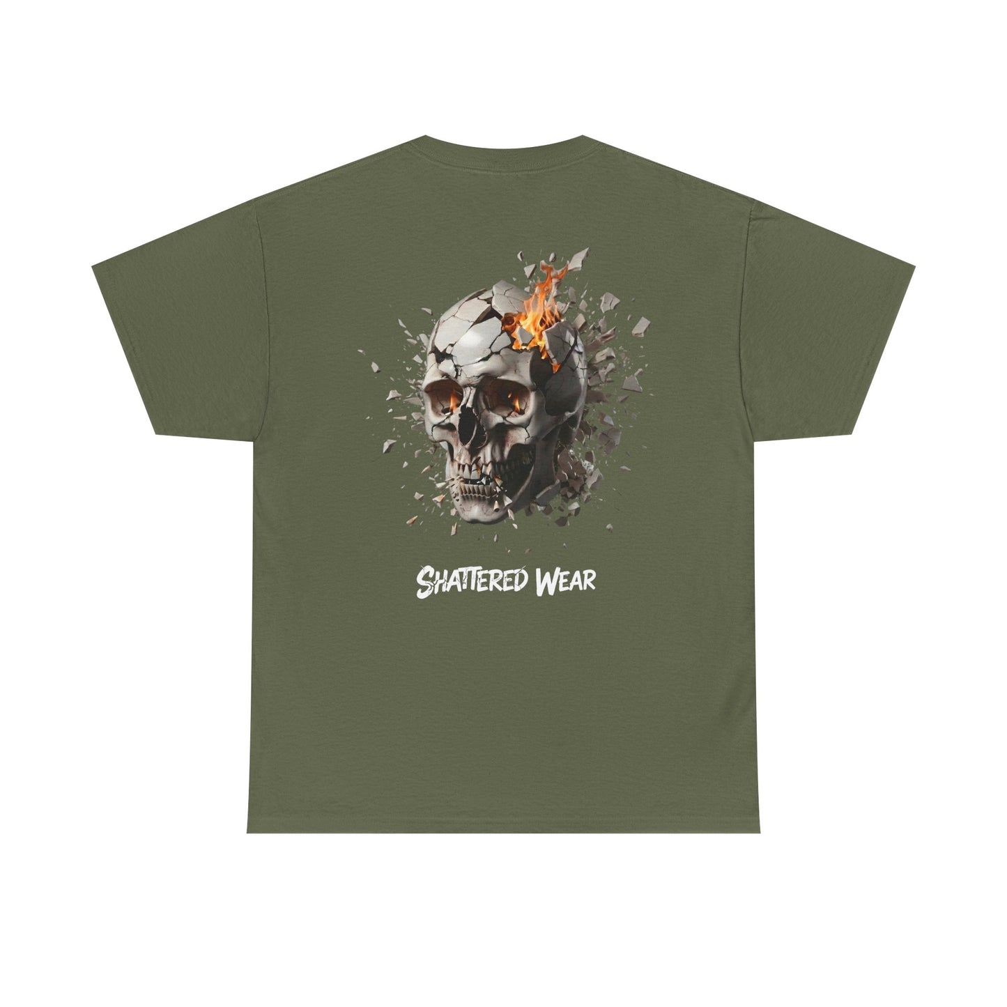 Shattered Skull Wear Graphic Tee