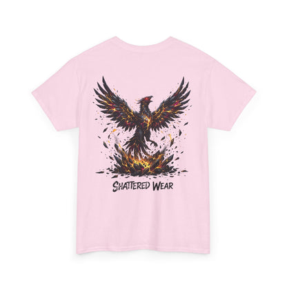 Shattered Gold Rising Phoenix Wear Graphic Tee