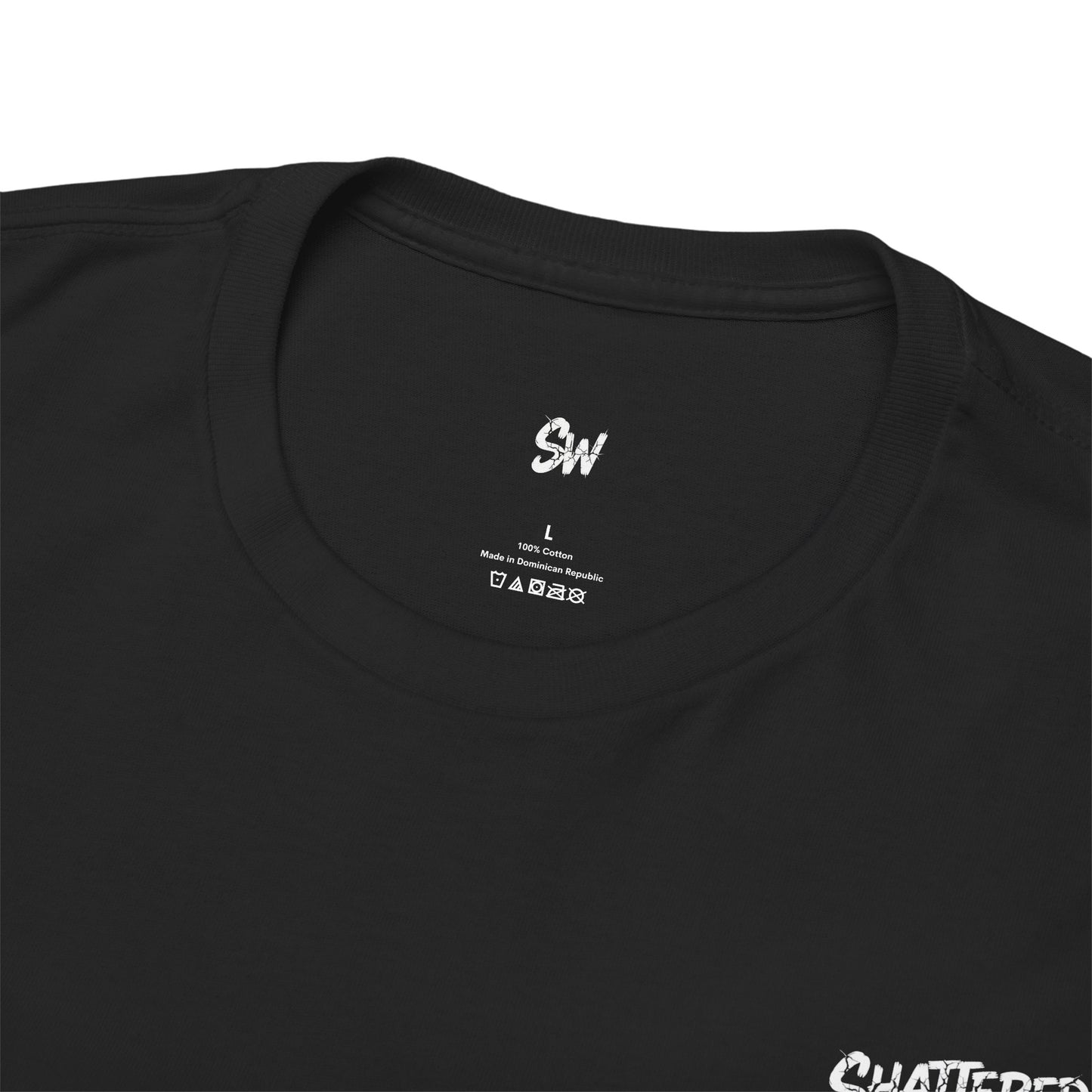 Shattered Wear Cracked Smiley Graphic Tee