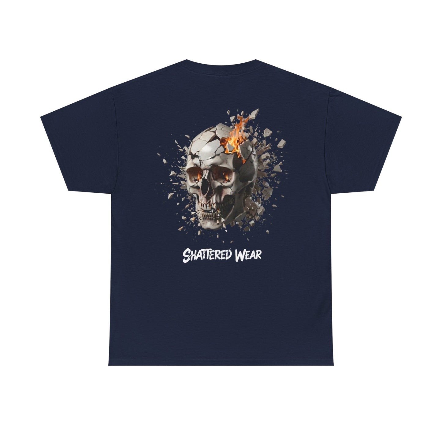 Shattered Skull Wear Graphic Tee